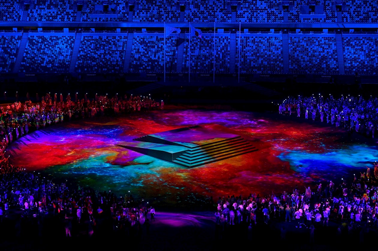 Clausura de los Juegos Olímpicos de Tokio.