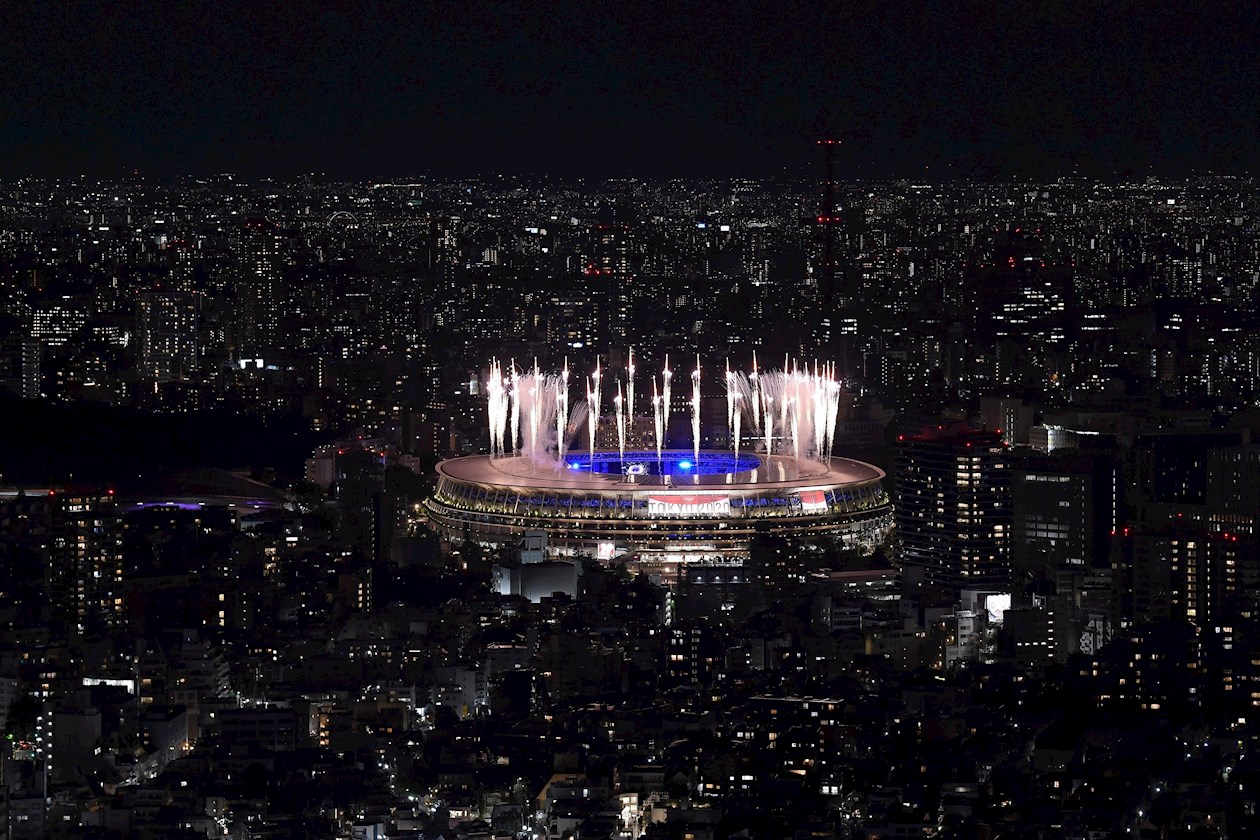 Clausura de los Juegos Olímpicos de Tokio.