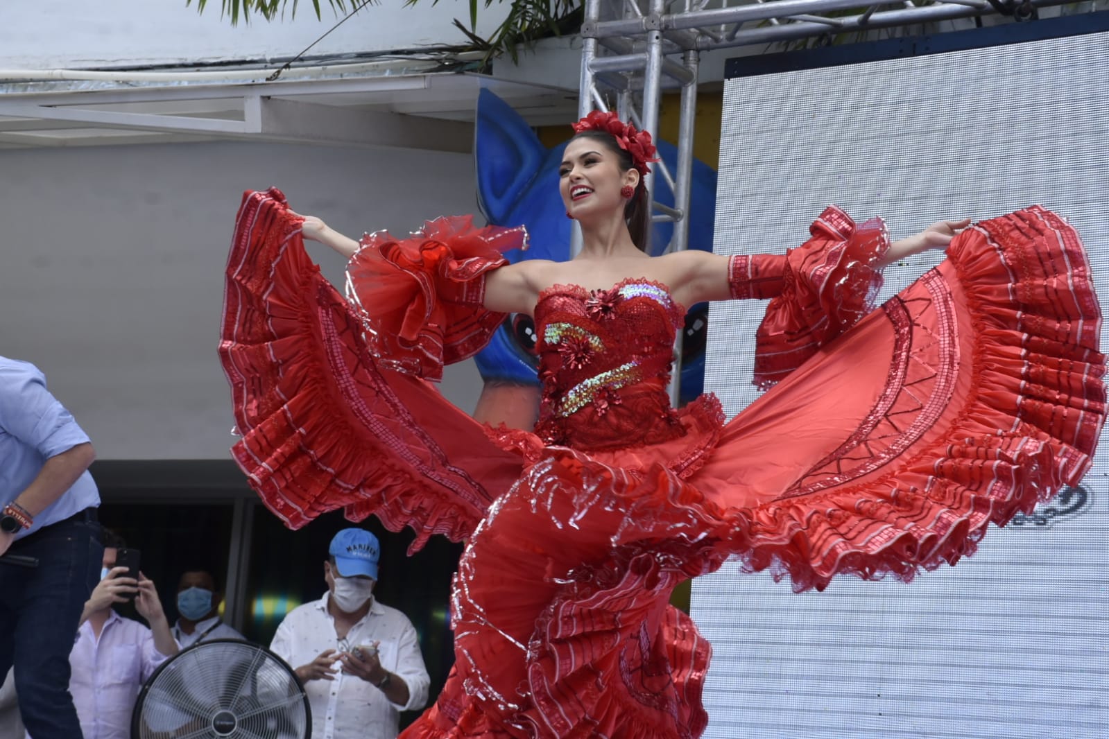 La Reina del Carnaval 2022, Valeria Charris Salcedo.