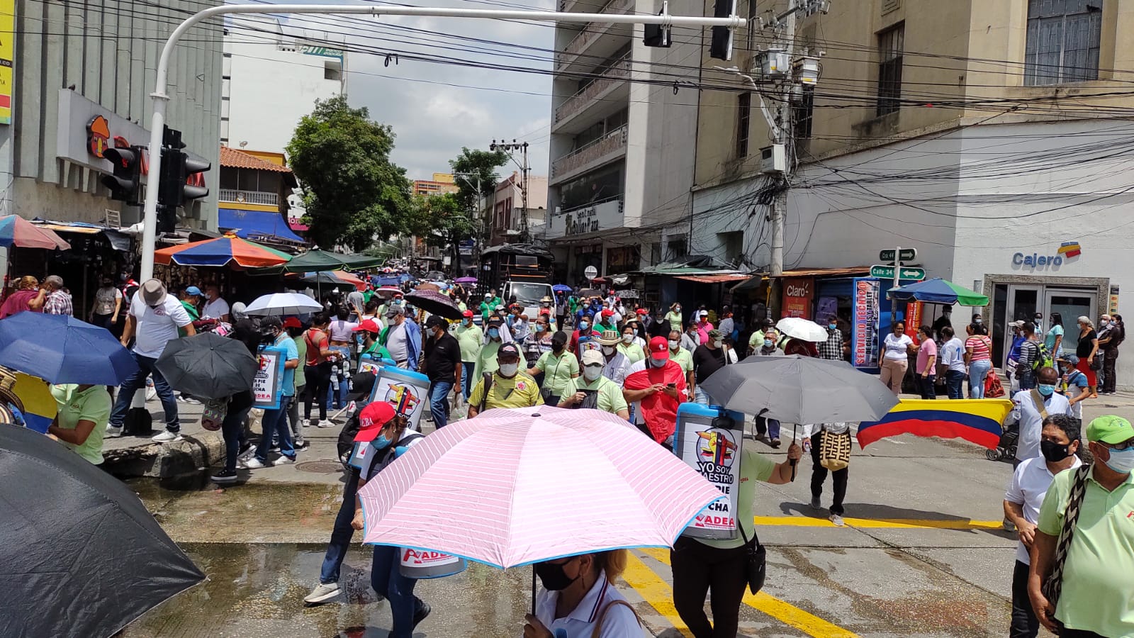 Imagen de la marcha.