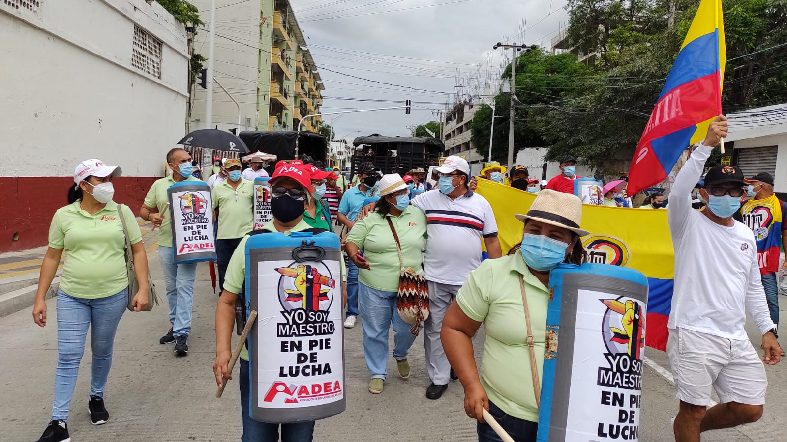 Imagen de la marcha.