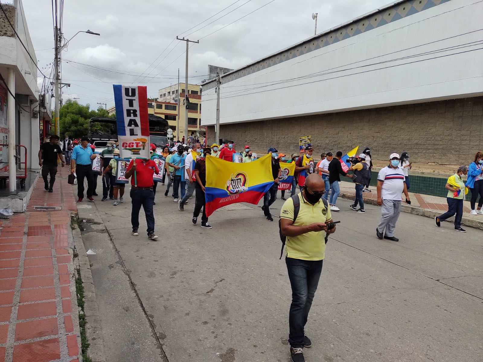 Imagen de la marcha.