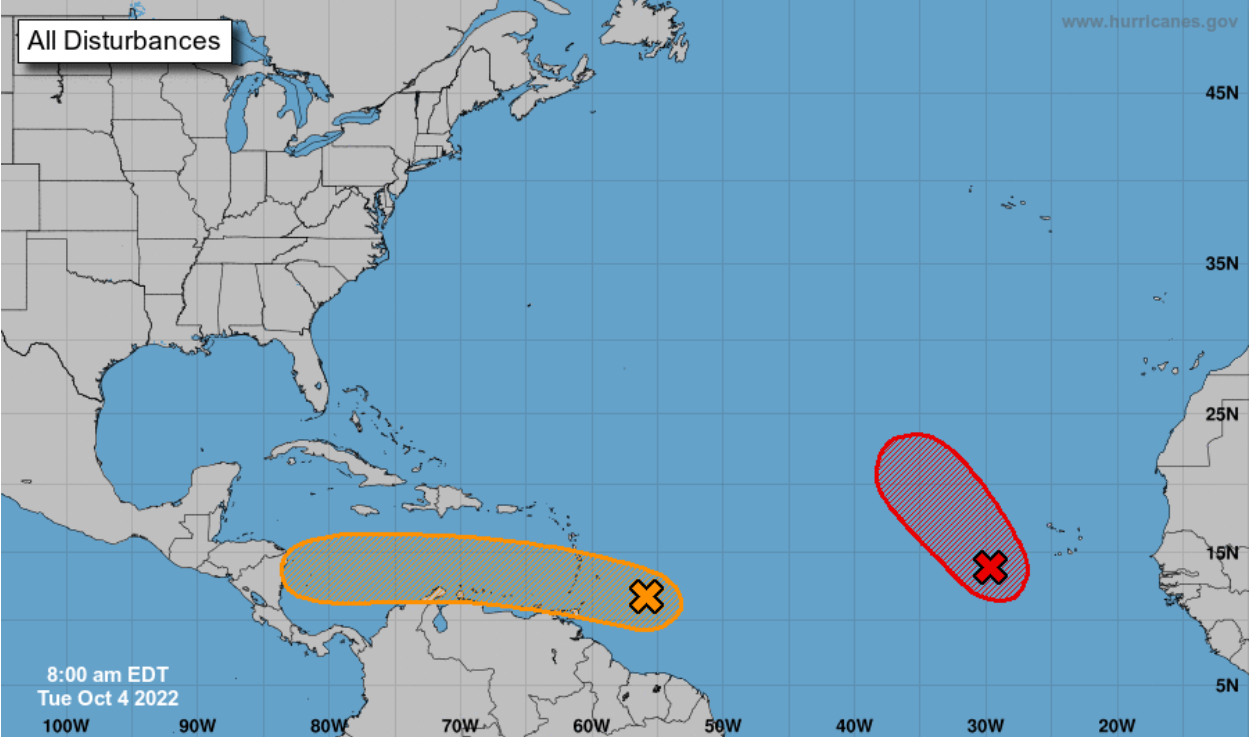 Nueva onda tropical en el Caribe
