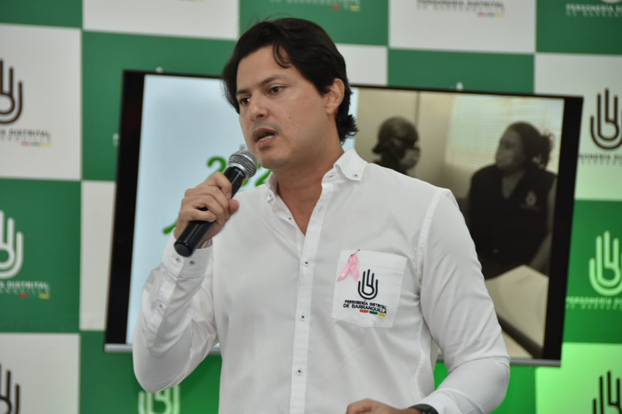 Miguel Ángel Alzate, Personero de Barranquilla.