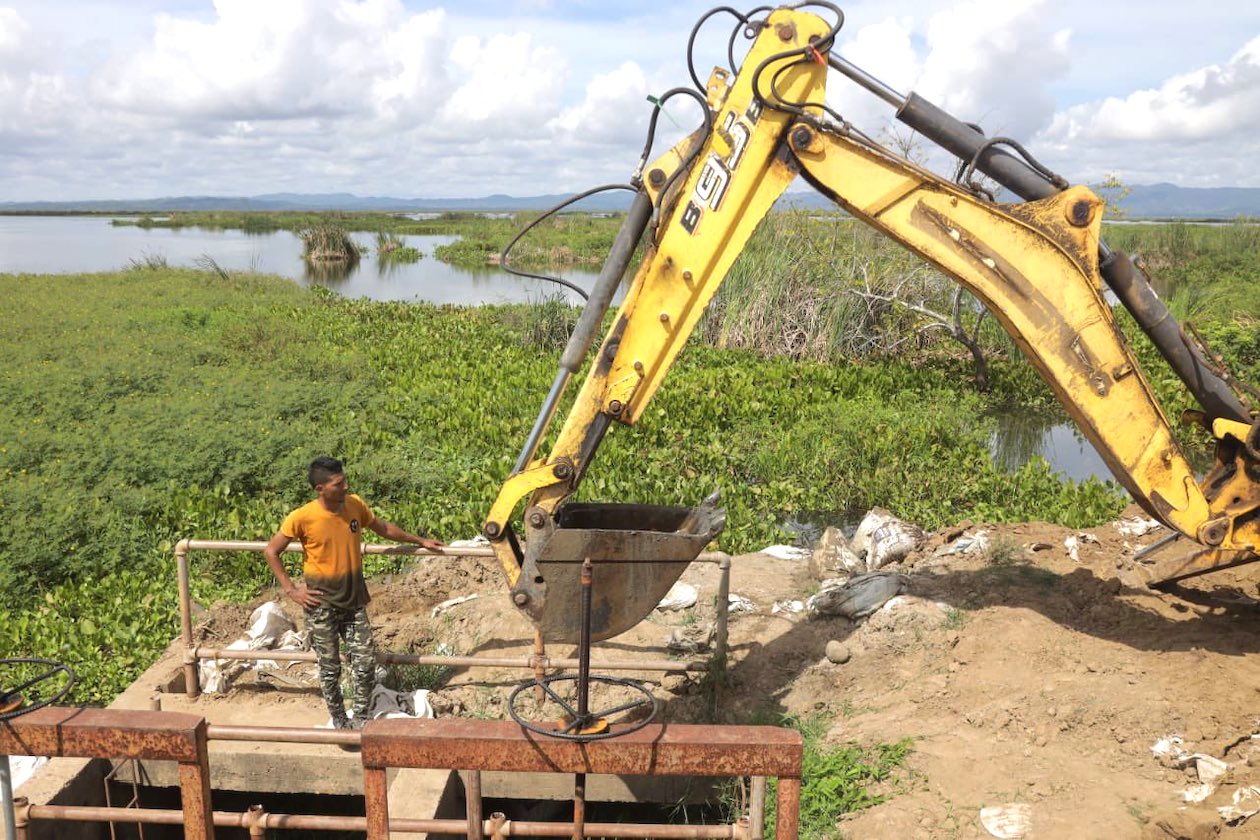 Trabajos en el sur del Atlántico.