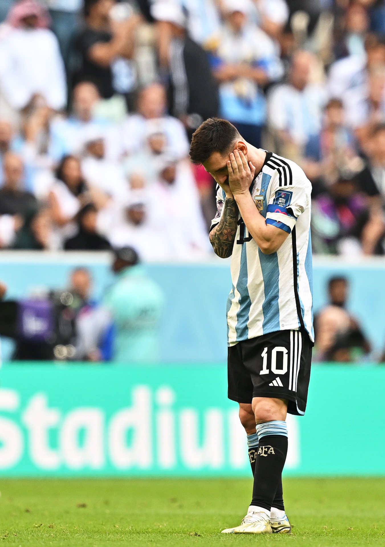 La tristeza de Lionel Messi tras la derrota