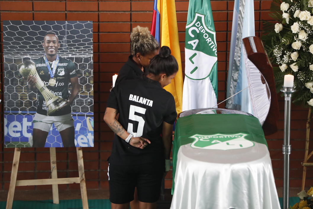 Funeral de Andrés Balanta.