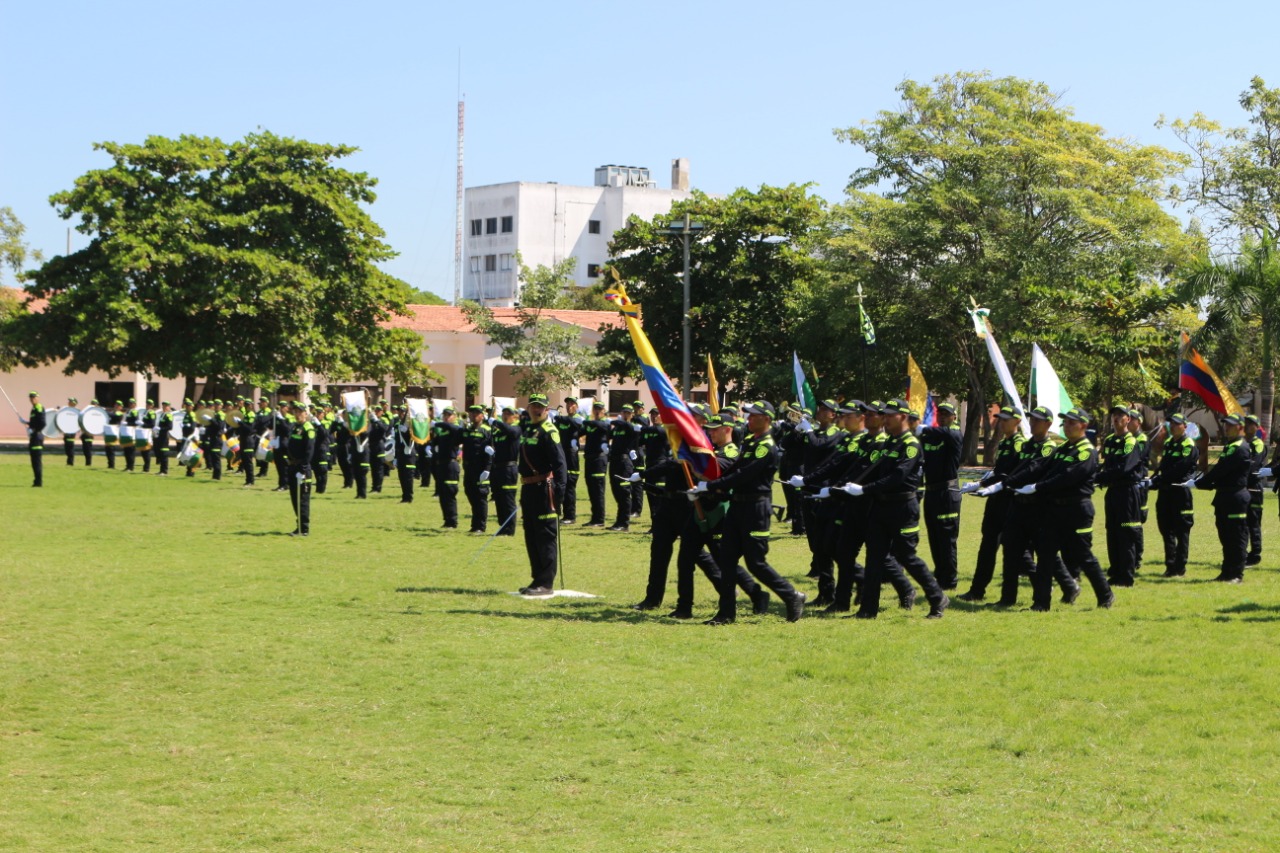 Ceremonia de ascensos de oficiales de la Policía en Barranquilla