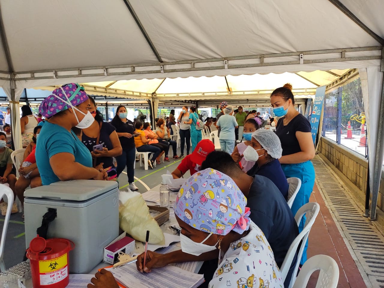 La vacunación en Soledad es impulsada por la Secretaría de Salud de Atlántico.