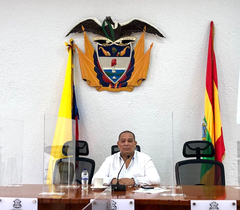 Juan Carlos Ospino, presidente del Concejo de Barranquilla.