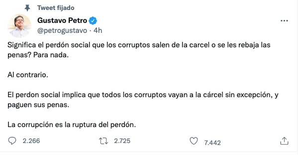 Trino de Gustavo Petro