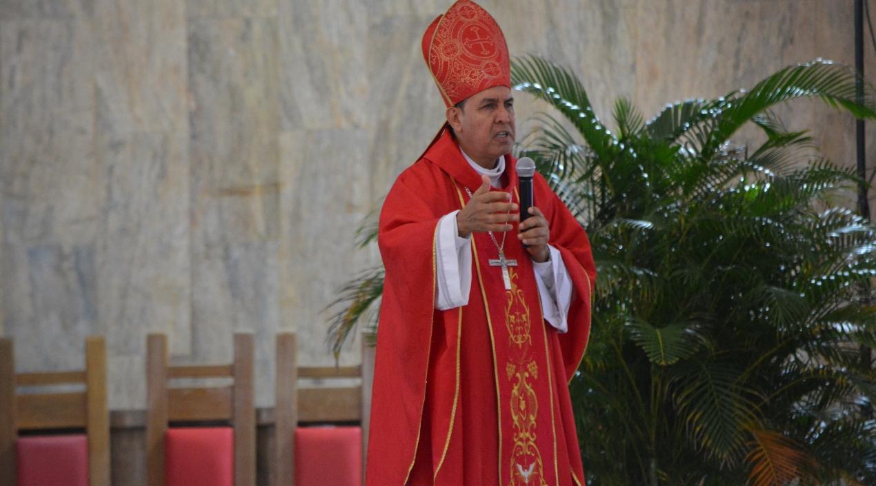 Monseñor Pablo Emiro Salas, Arzobispo de Baranquilla. 
