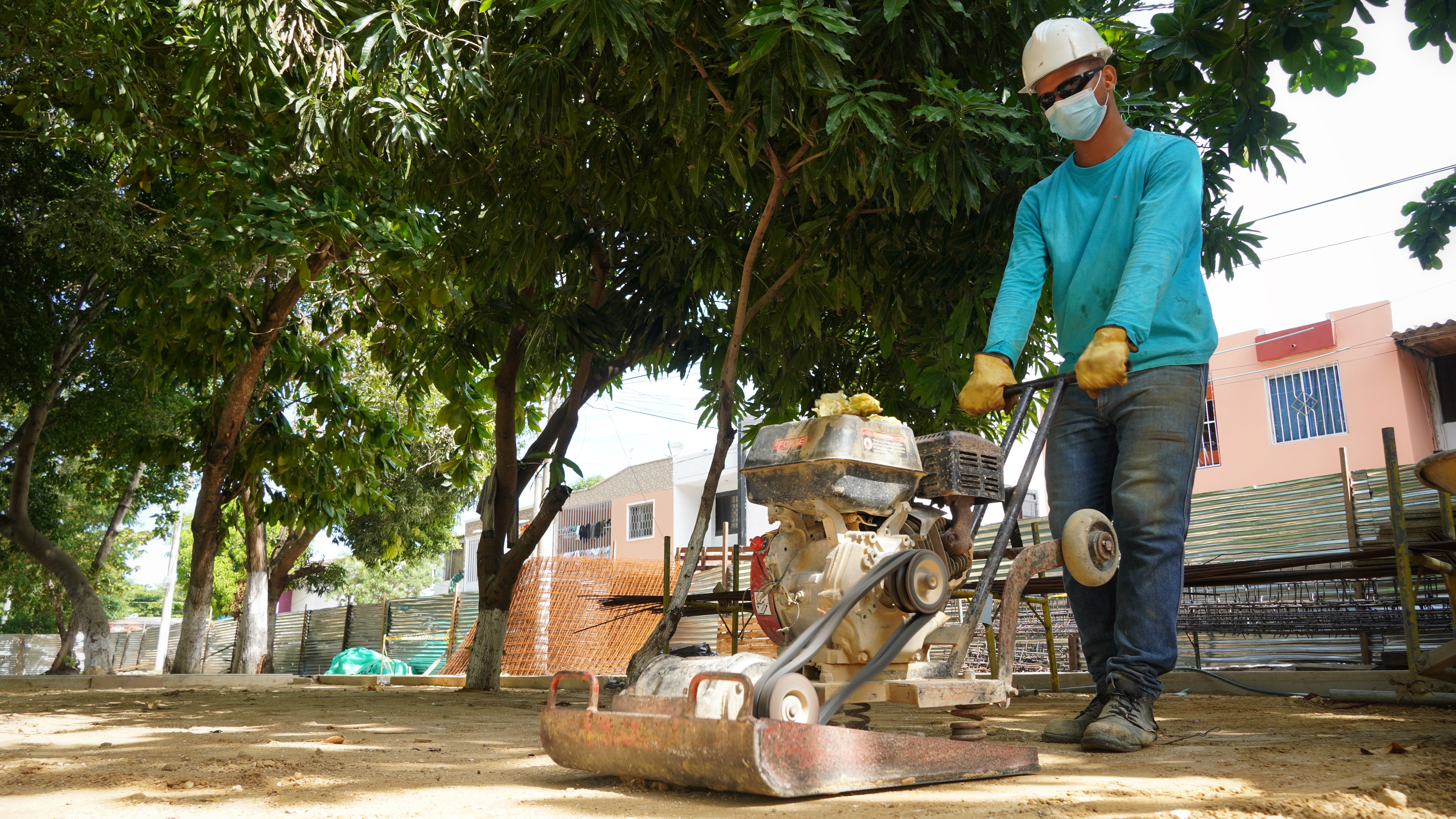 Obras del Parque Insar