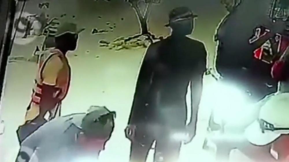 Captura del video de los presuntos asesinos