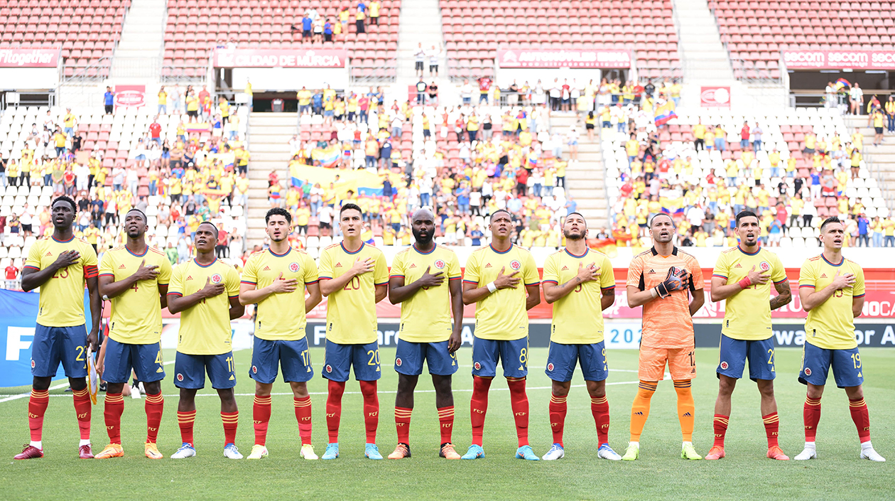 Colombia formó con un equipo renovado y le dio la oportunidad a jugadores nuevos. 