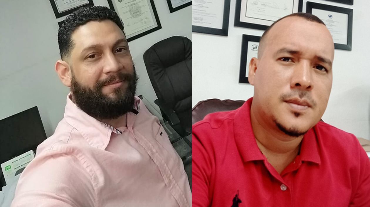 Danny Daniel Donado y Marc Kevix Mendoza, abogados