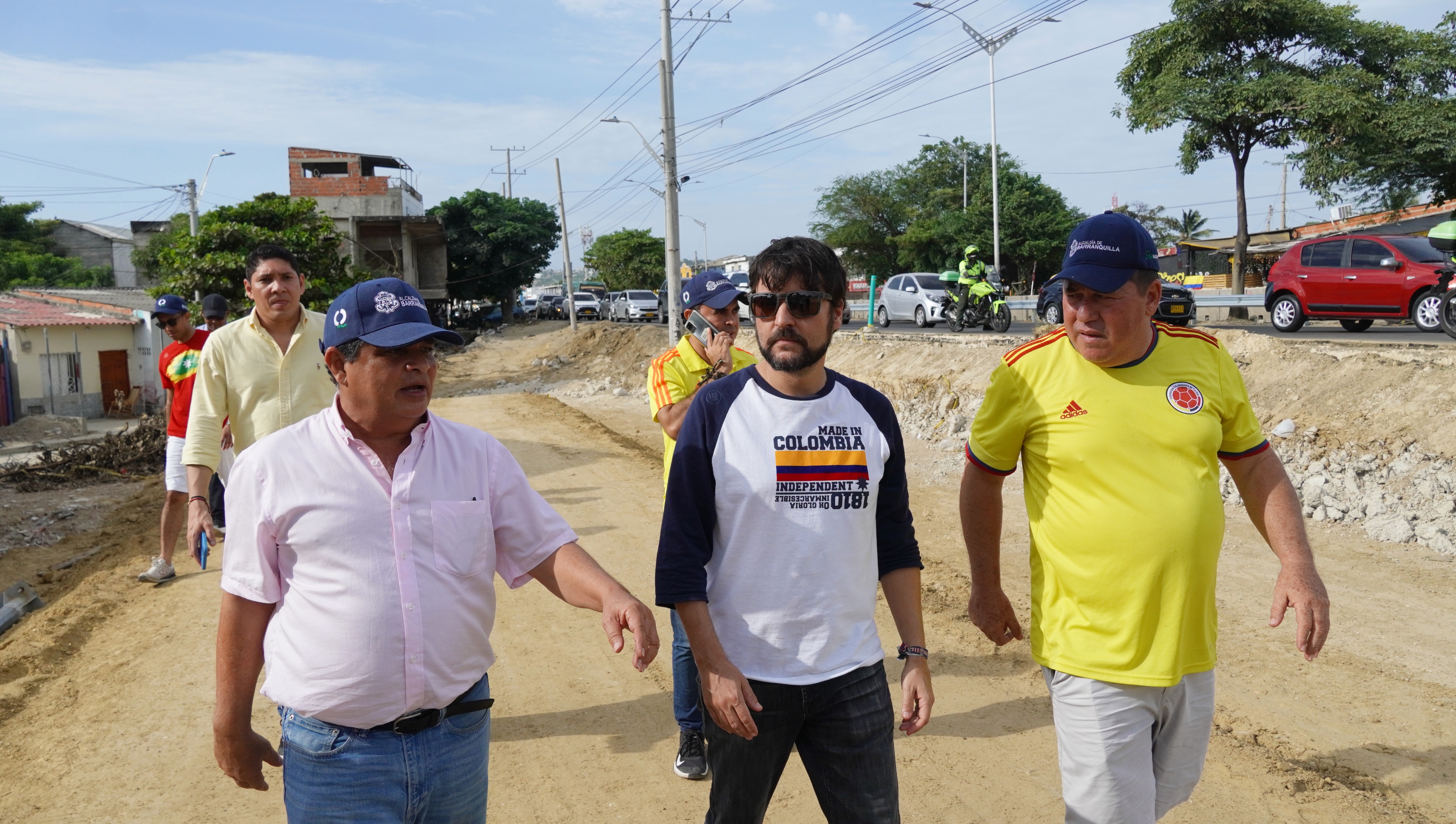 Alcalde Jaime Pumarejo anunció la entrega del primer tramo de la vía.