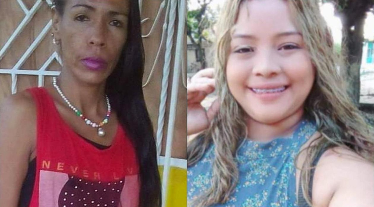 Tatiana Varela Sandoval, de 40 años; y Madgredis Charris Torrijos, de 19, asesinadas en el barrio Villa Soledad. 
