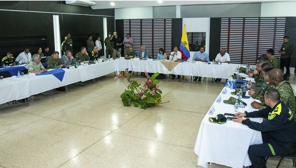 Reunión del Presidente Petro en Chocó. 
