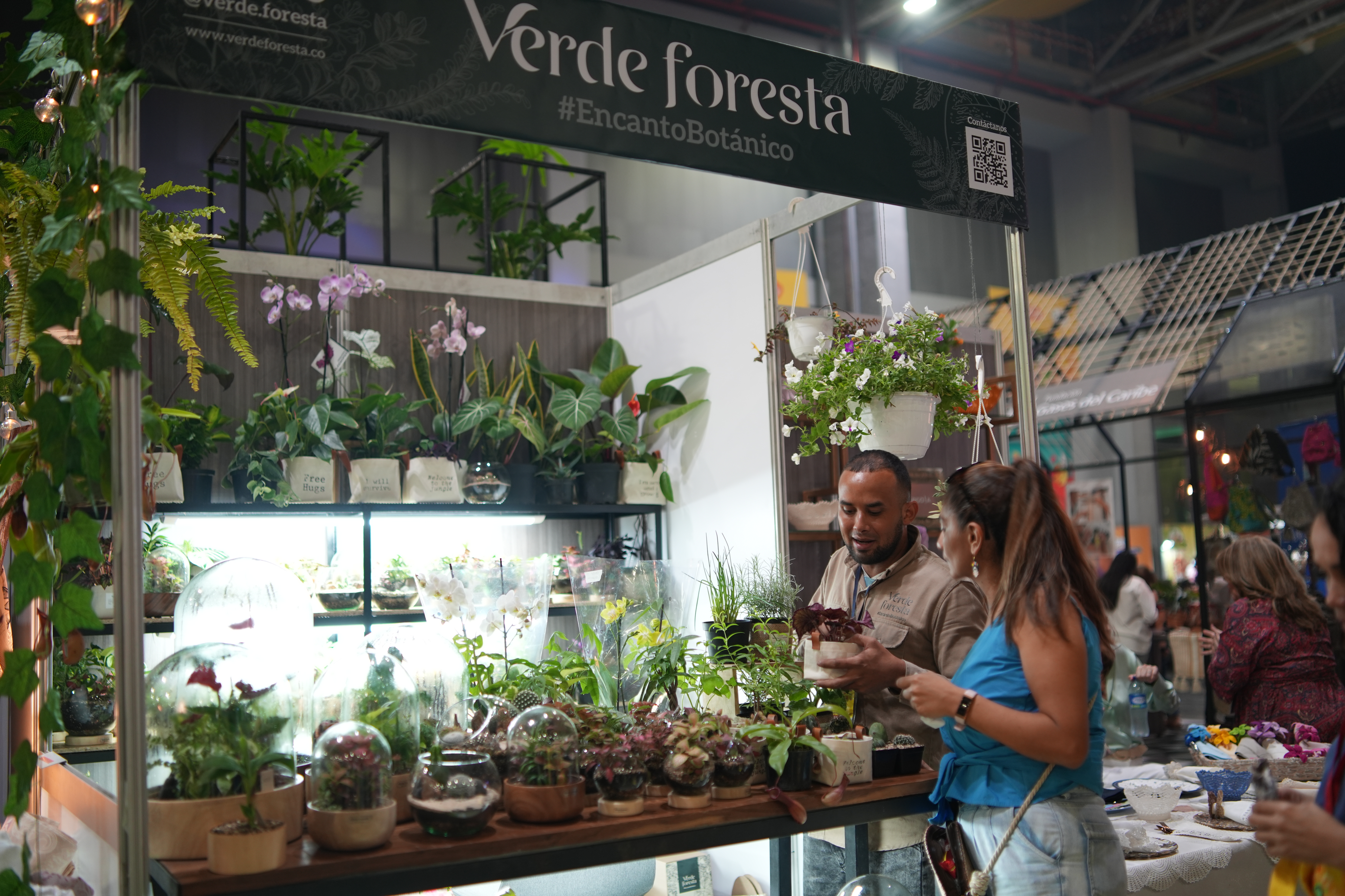 Emprendimiento 'Verde foresta', presente en Sabor Barranquilla.