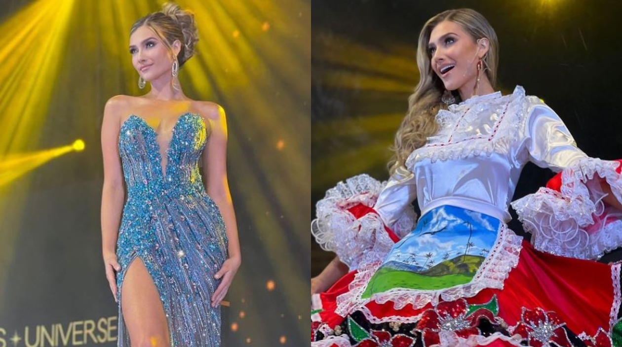 Presentación de María Fernanda Aristizábal en su coronación como Miss Universe Colombia 2022.