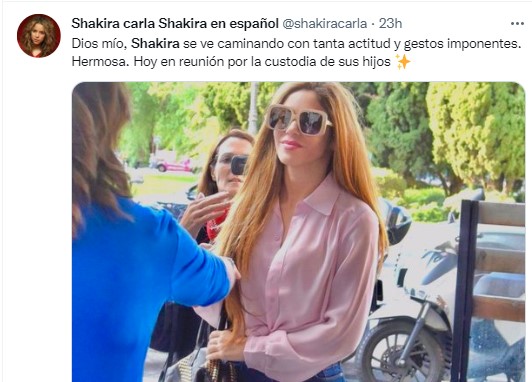 Los trinos en apoyo a Shakira