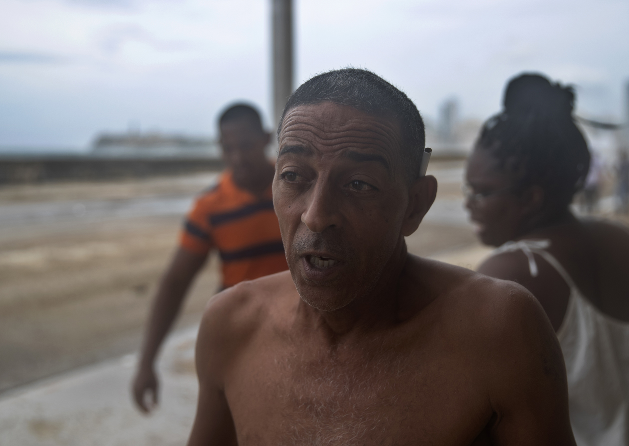 El paso del huracán 'Ian' en La Habana (Cuba). 