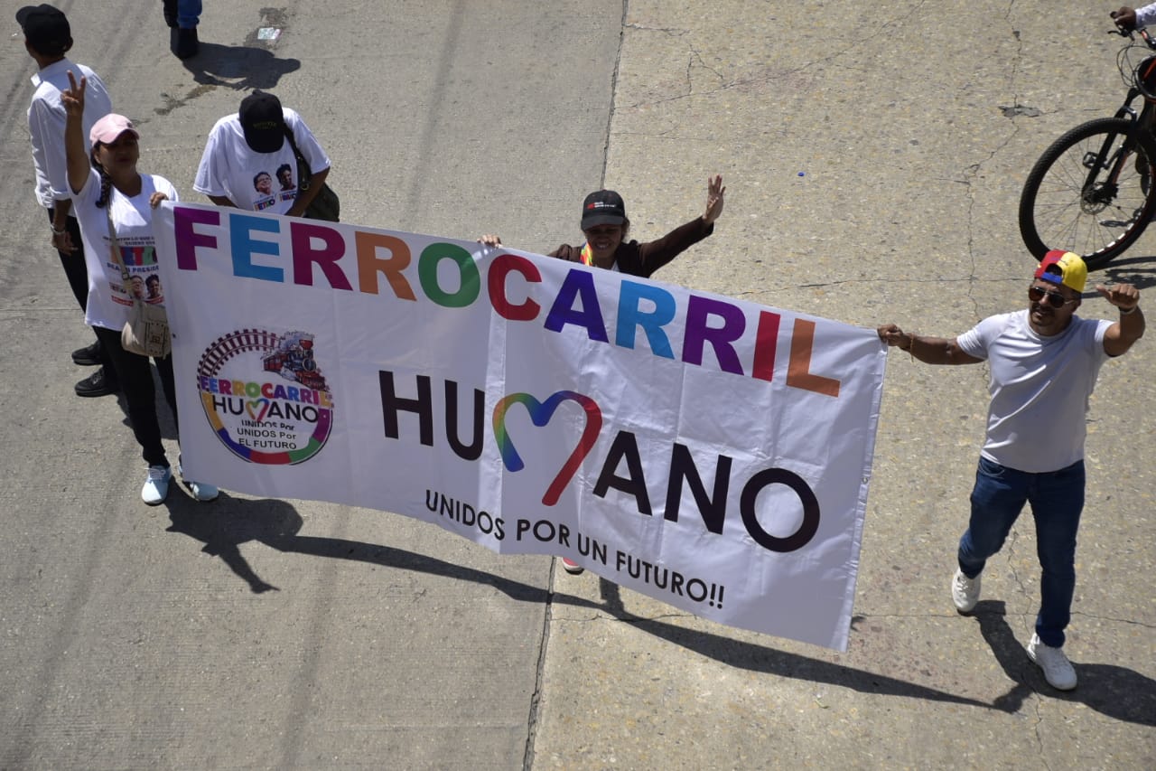 Marcha del 7 de junio en Barranquilla.