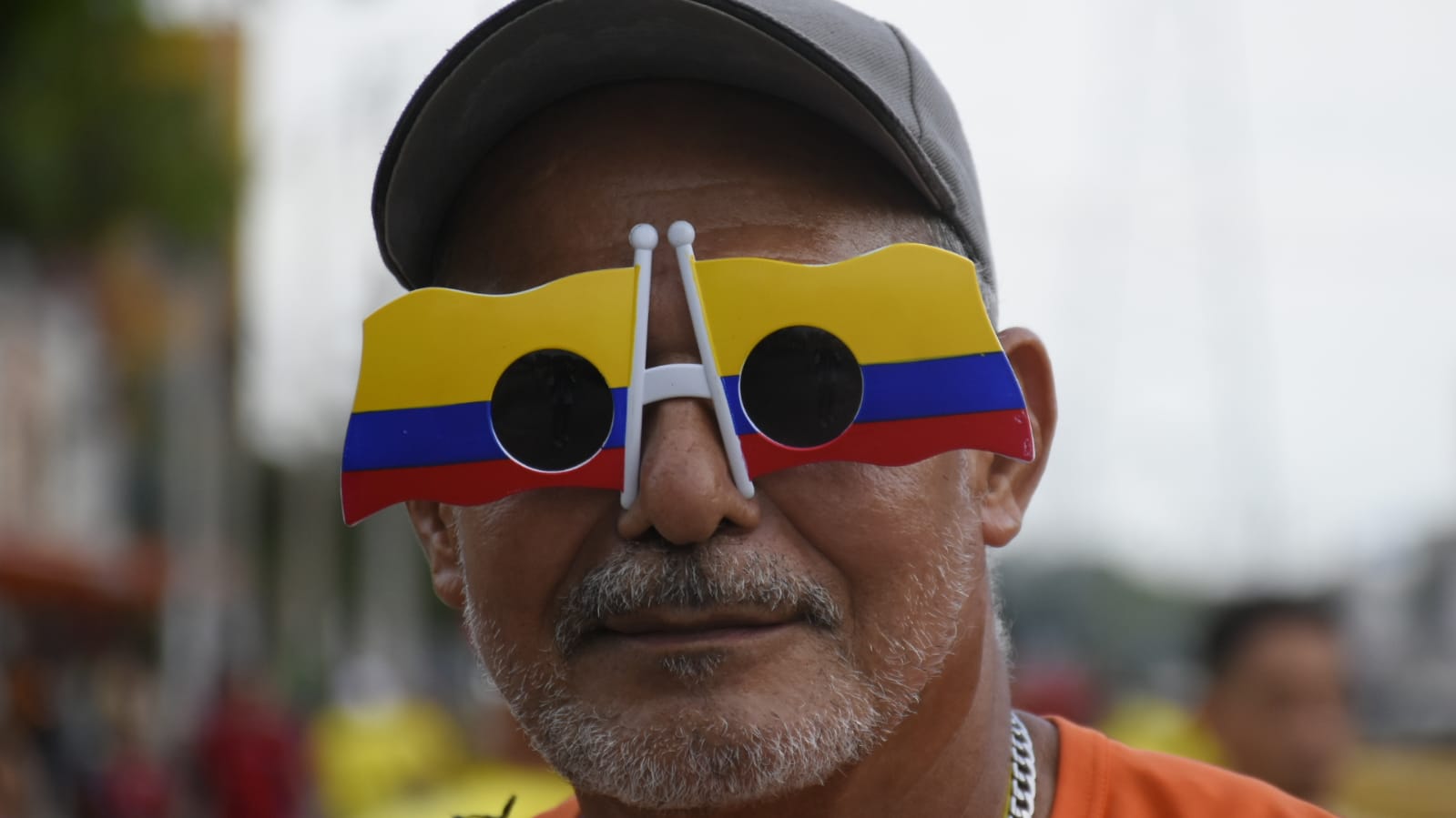 Se han visto todo tipo de accesorios de la selección Colombia.