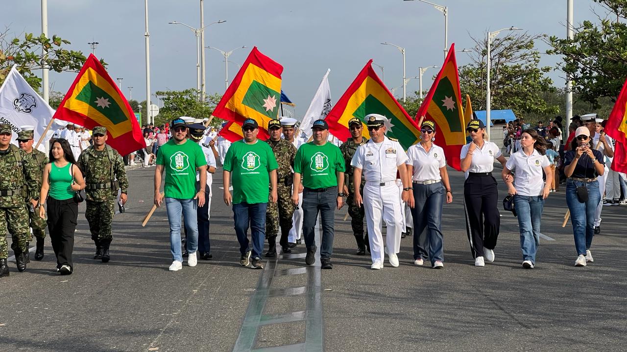 Autoridades del Distrito hicieron presencia en el Gran Malecón.