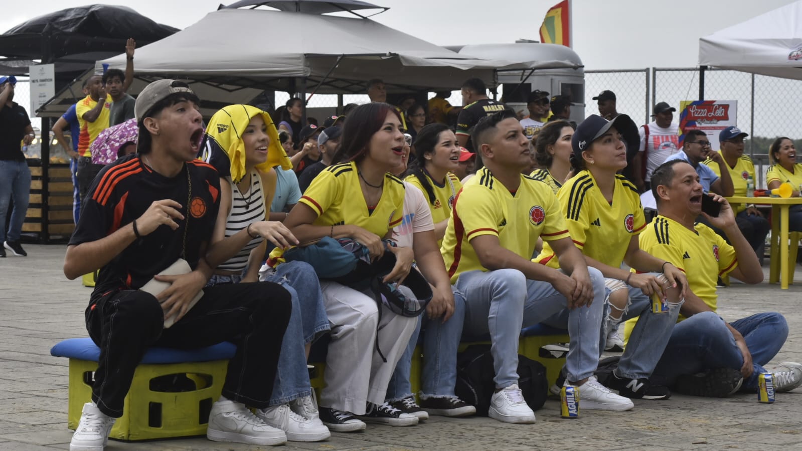 Los barranquilleros, firmes con la Selección Colombia
