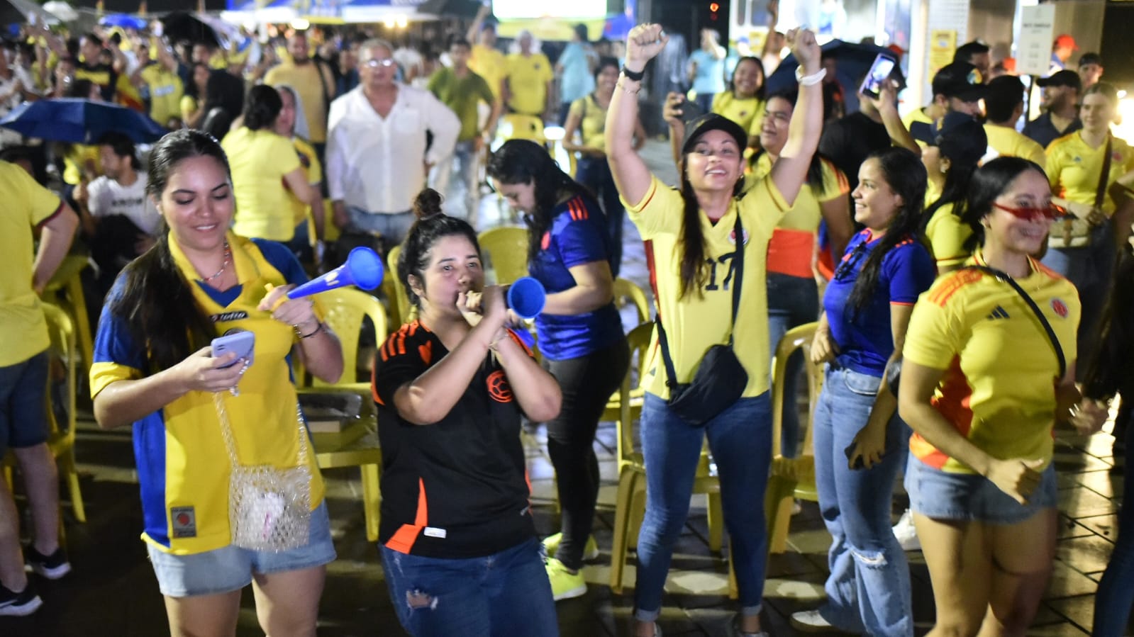 ¡Goooooooooo! gritaron al unísono los dos goles de Colombia ante Paraguay