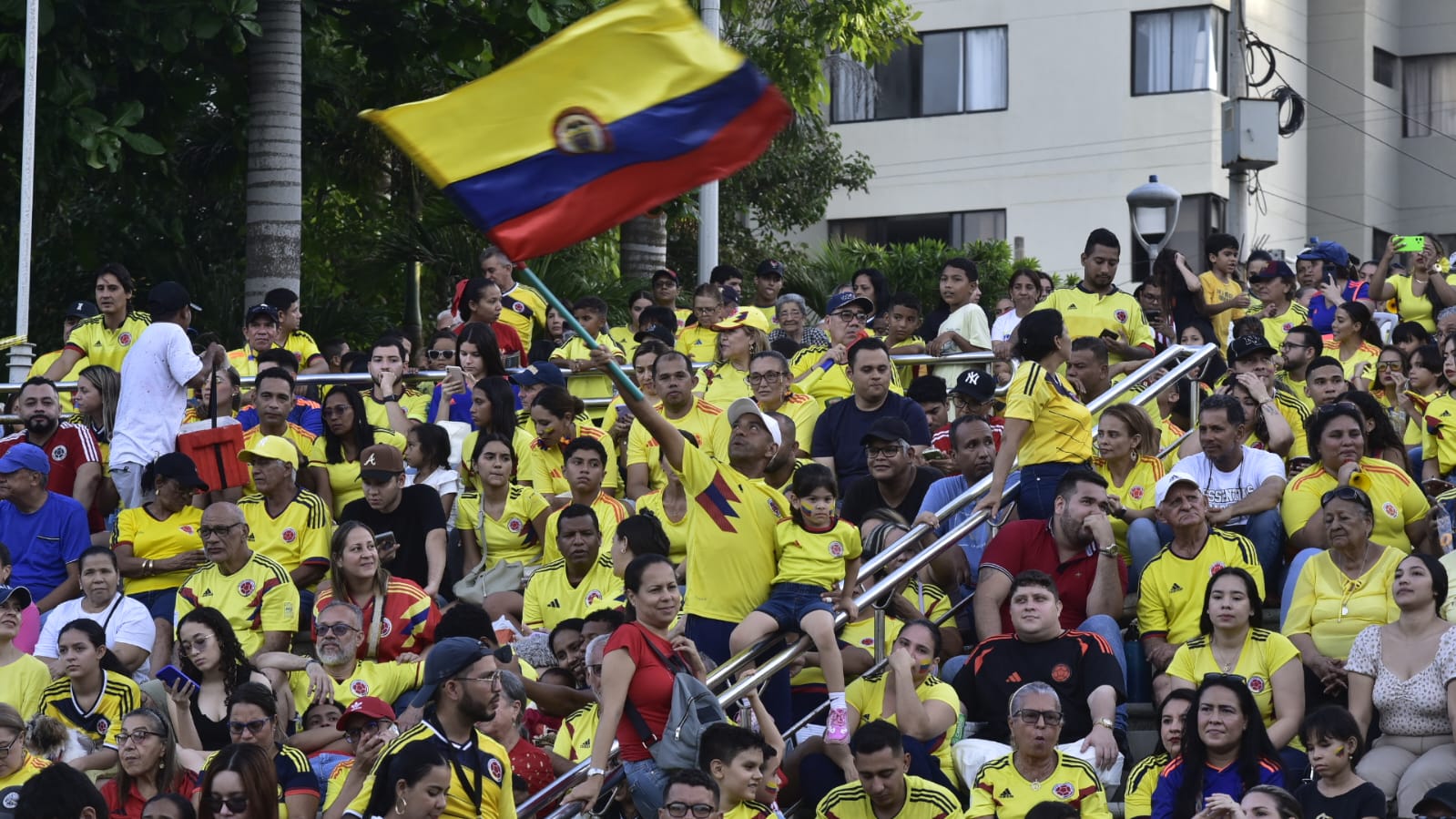 Una multitud presenció la final de la Copa América