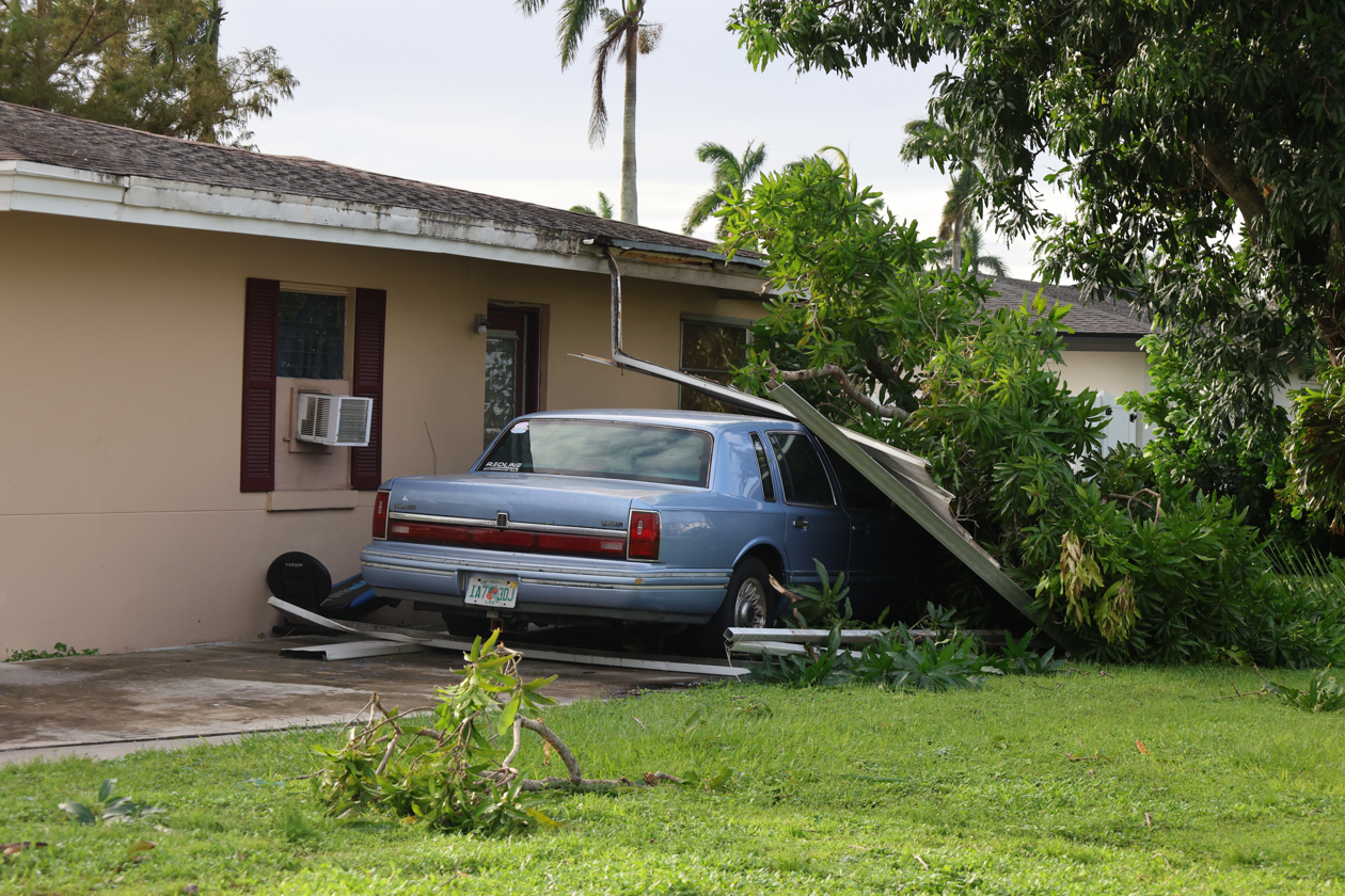 La destrucción de Milton en Florida.