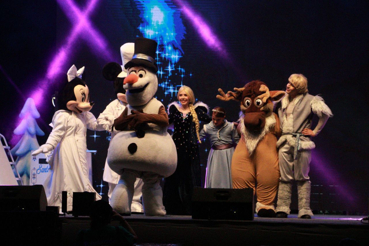 Show de Navidad en la Ventana de Sueños.