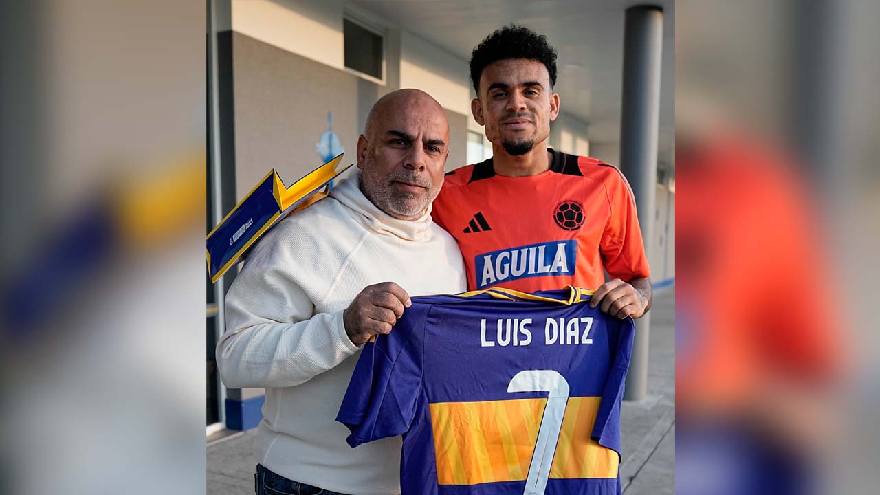 Luis Díaz fue otro de los homenajeados.