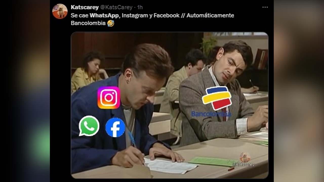 Memes que dejó la caída de WhatsApp