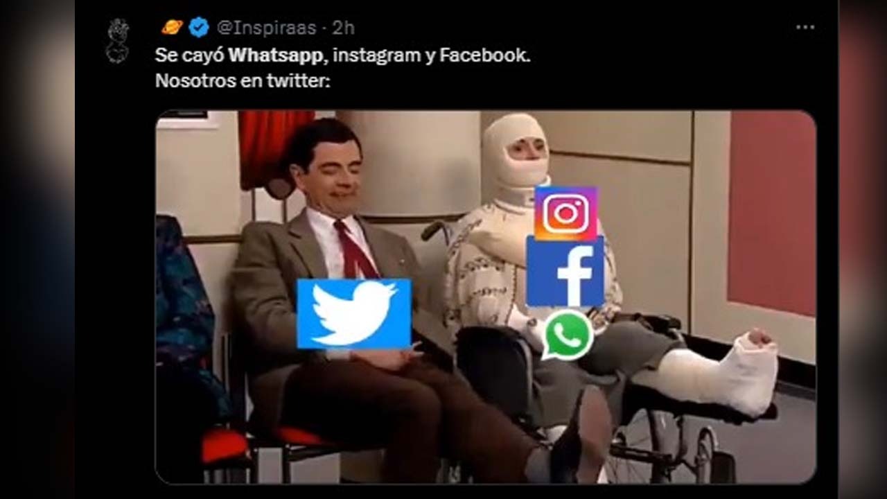 Memes que dejó la caída de WhatsApp