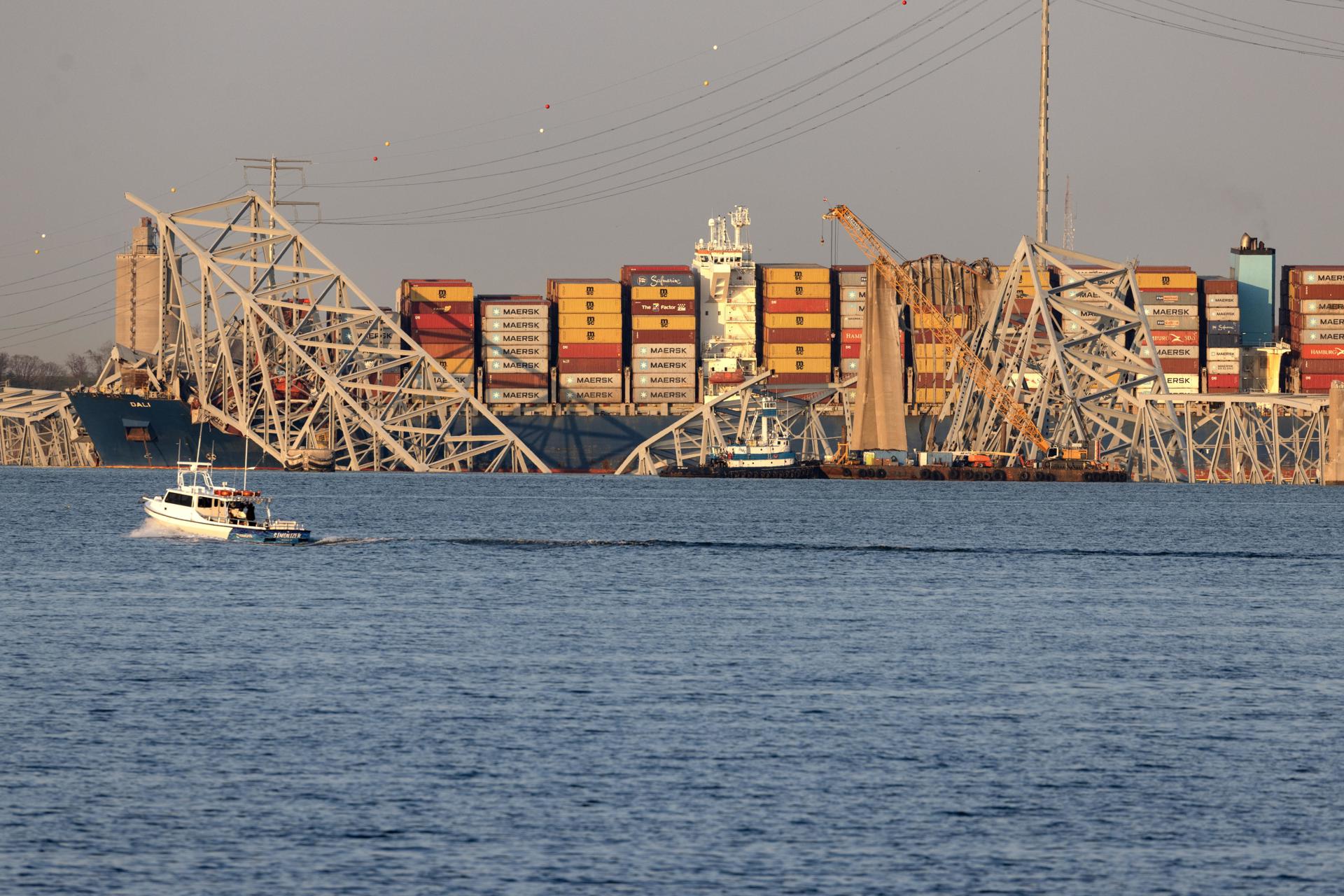 El valor de la carga que mueve el puerto de Baltimore está entre los 100 y 200 millones de dólares al día
