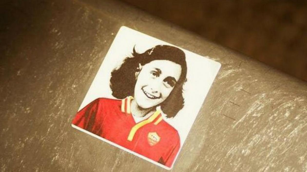 Imagen de Ana Frank que ha causado la polémica. 