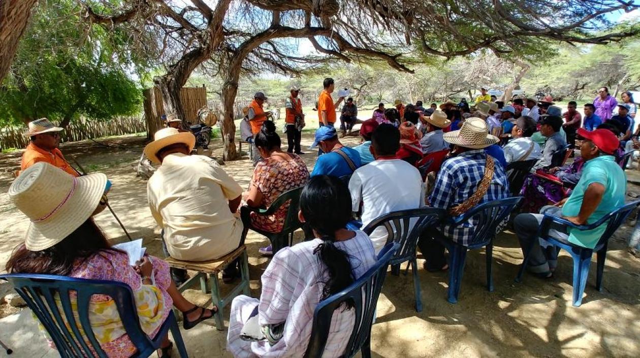 Los líderes de "Shipia Wayúu" se reunieron  para evaluar el seguimiento al incumplimiento de las medidas cautelares de la CIDH y Sentencia T-466/2016.