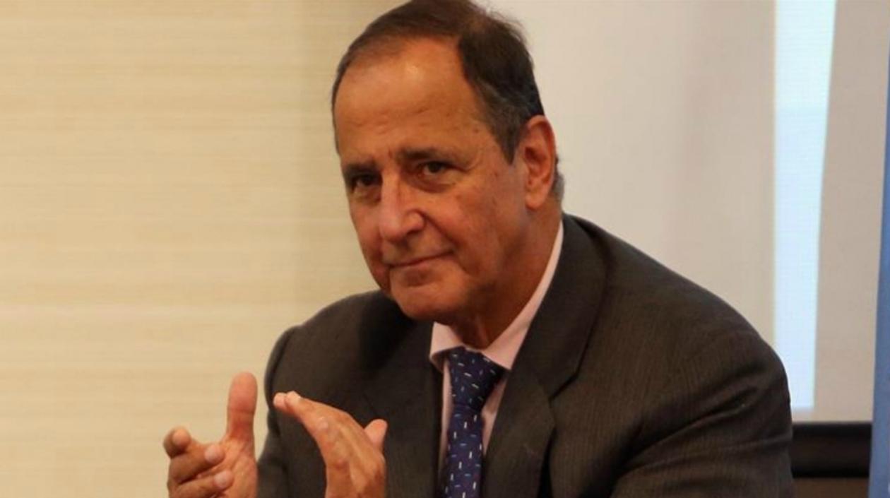 El jefe de la delegación del Gobierno de Colombia, Juan Camilo Restrepo.