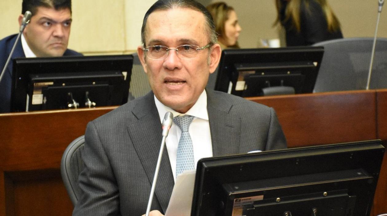 Efraín Cepeda Sarabia, presidente del Senado.