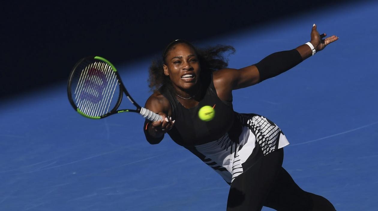 Serena Williams, jugadora de tenis. 