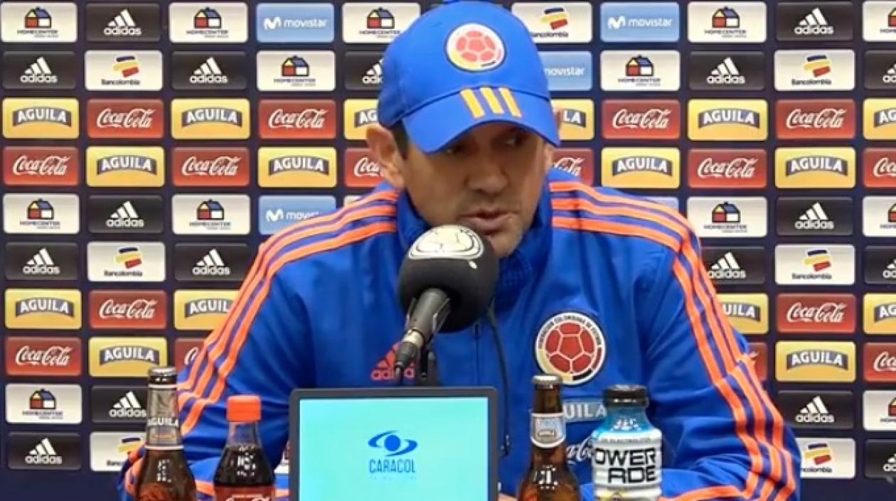 Arturo Reyes, DT (e) de la Selección Colombia.
