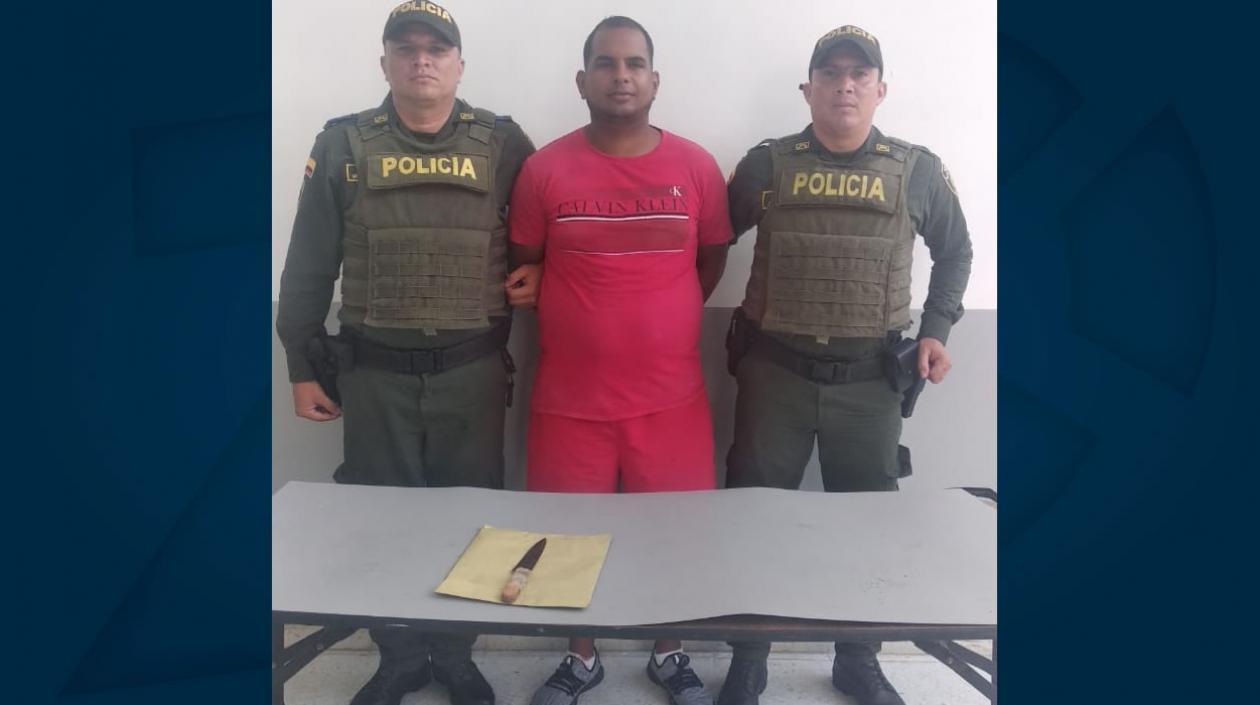 El venezolano fue conducido a la URI de la Fiscalía. 