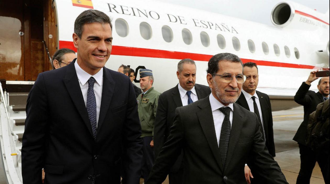 El presidente del Gobierno español, Pedro Sánchez, planteó a Mohamed VI su propuesta de organizar el Mundial en 2030.