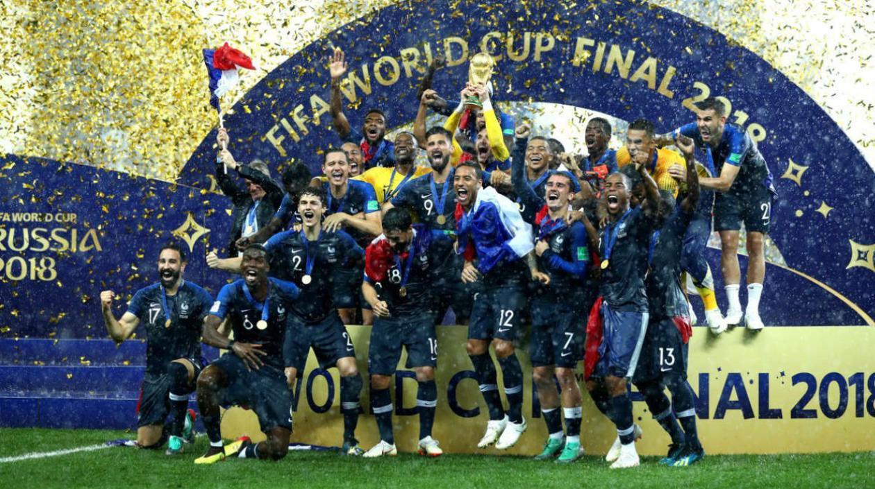Francia, campeón del Mundial de Rusia 2018. 