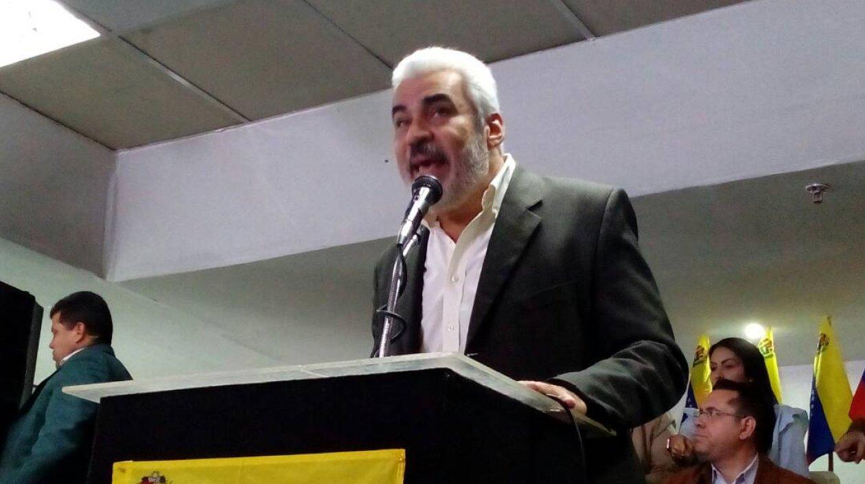 Ángel Oropeza, coordinador político de la MUD.