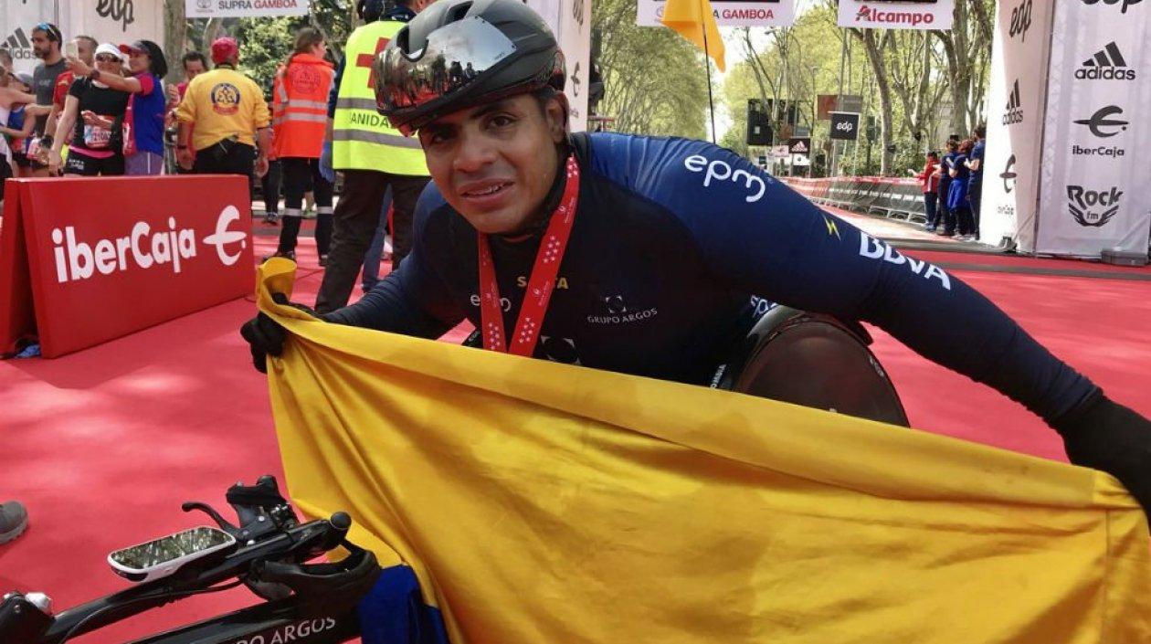 Francisco Sanclemente, atleta colombiano. 